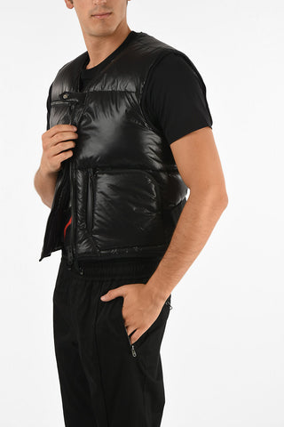 Down Jacket with Detachable Sleeves