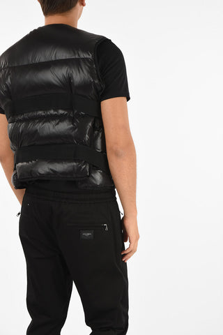 Down Jacket with Detachable Sleeves
