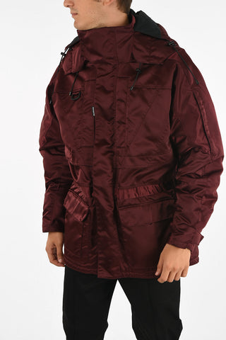 hidden closure utility fatigue jacket