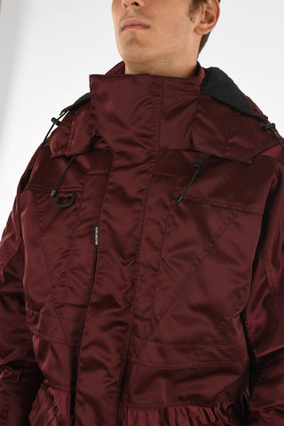 hidden closure utility fatigue jacket