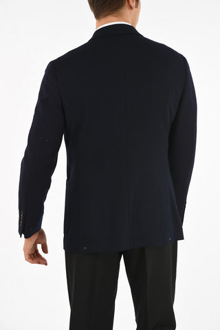 Cashmere and Wool Single Breasted Blazer