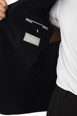 Cashmere and Wool Single Breasted Blazer