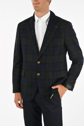Wool Tartan Blazer
