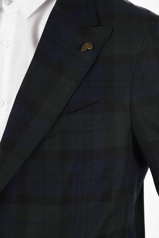 Wool Tartan Blazer
