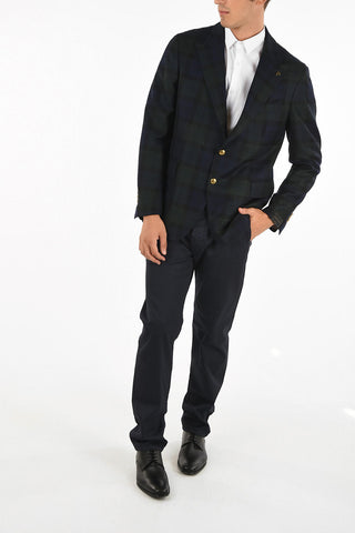 Wool Tartan Blazer
