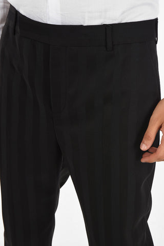 Virgin Wool Pin Striped Pant