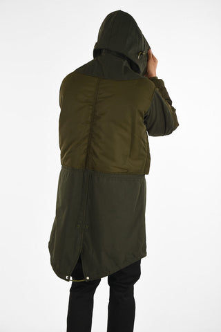 Parka in Nylon con Gilet