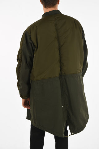 Parka in Nylon con Gilet