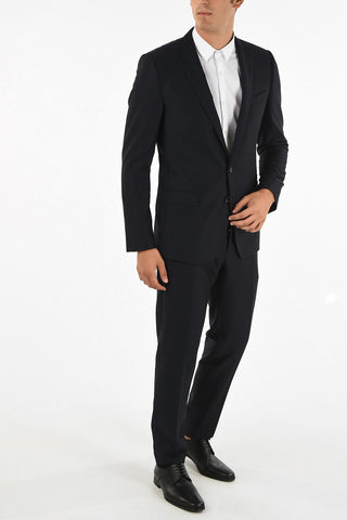 MARTINI virgin wool drop 7 r 2-button suit