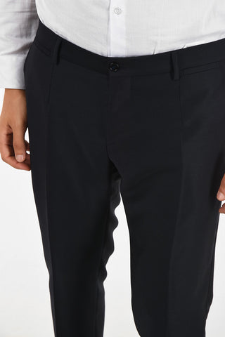 MARTINI virgin wool drop 7 r 2-button suit