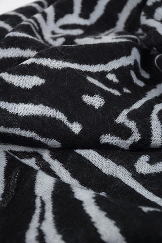Zebra Printed Scarf