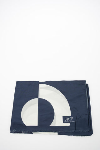 Foulard a Fantasia in Seta e Cotone 200x90cm