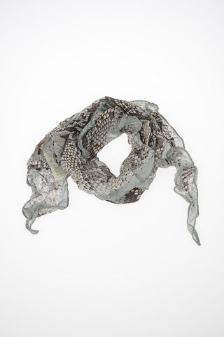Silk Printed Foulard 160x20cm