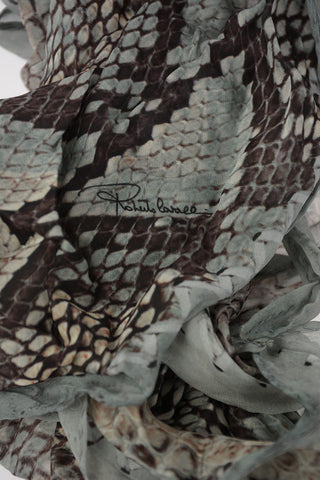 Silk Printed Foulard 160x20cm