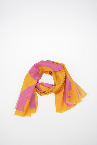 Silk Printed Foulard 200x90cm