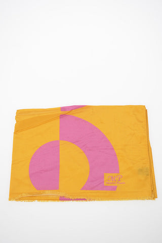 Silk Printed Foulard 200x90cm