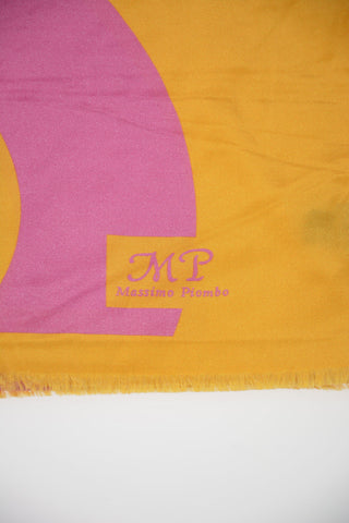 Silk Printed Foulard 200x90cm