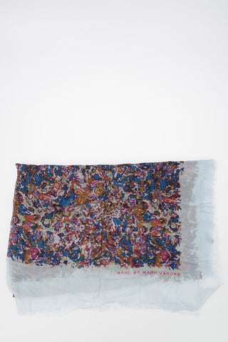 MARC Modal Printed Foulard 120x160cm