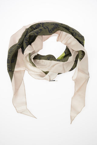 Silk Printed Foulard