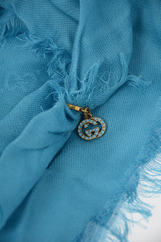 Cotton and Silk Foulard 90x90cm