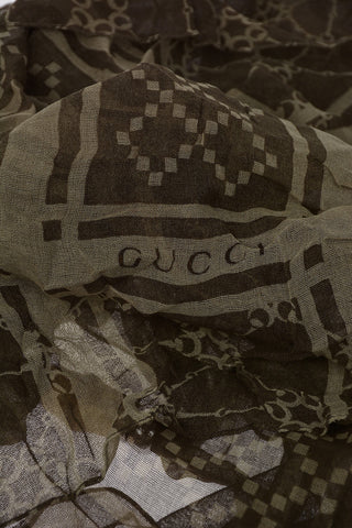 Cotton Printed Foulard