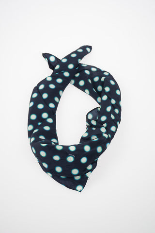 Foulard a Pois in Seta 60x60cm
