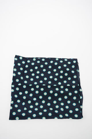 Foulard a Pois in Seta 60x60cm