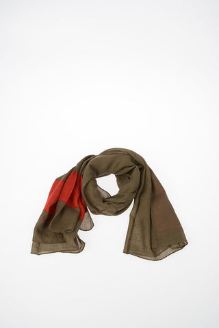 MARC Wool and Cashmere Foulard 140x130cm