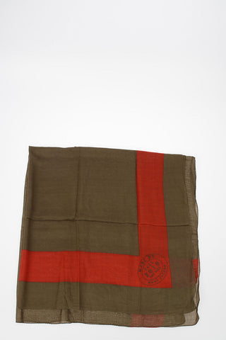 MARC Wool and Cashmere Foulard 140x130cm