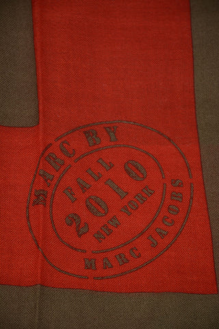MARC Wool and Cashmere Foulard 140x130cm