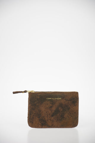 Leather Vintage Effect Pochette