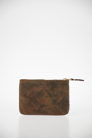 Leather Vintage Effect Pochette