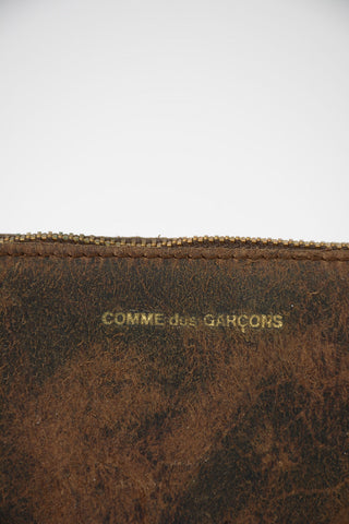 Leather Vintage Effect Pochette