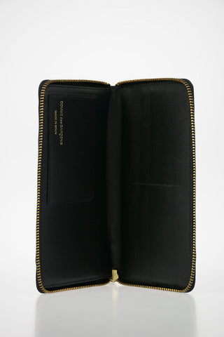 Leather Checked Card Holder