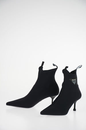 7cm Neoprene Ankle Boots