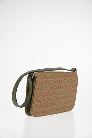 Leather and Fabric Pochette