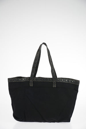 Fabric Studded Handbag