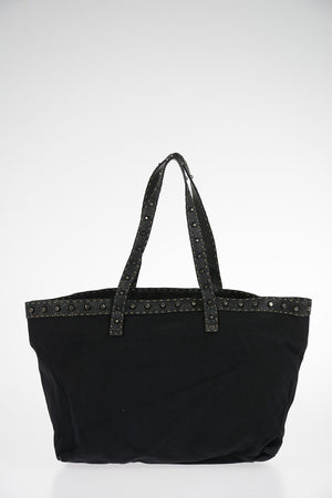 Fabric Studded Handbag