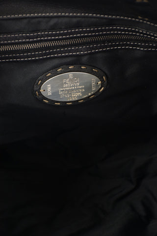 Fabric Studded Handbag