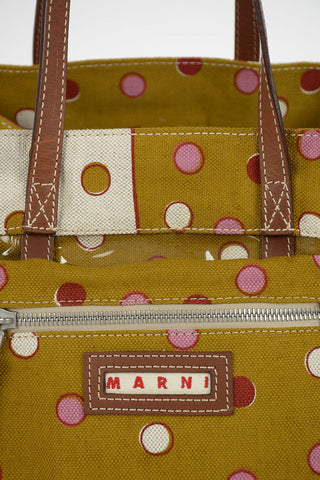Borsa in Tessuto a Pois