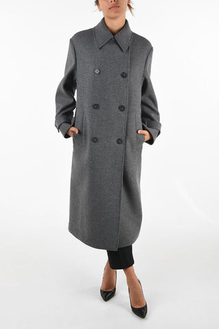 wool double breasted Chesterfield coat