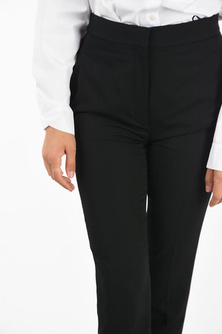 Pantaloni in Lana con Orlo con Risvolto