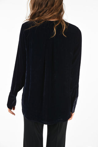blusa di ciniglia