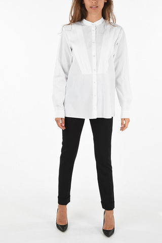 mandarin collar blouse