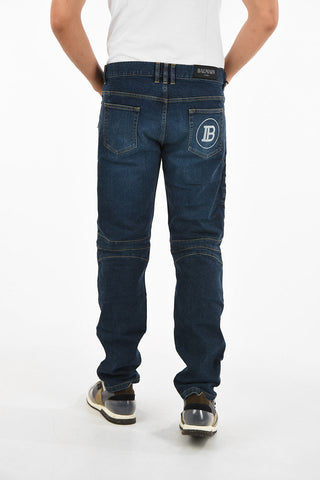 jeans biker tapered fit 18cm