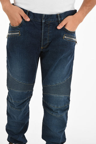 jeans biker tapered fit 18cm