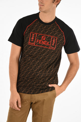 all over logo ROMA/AMOR t-shirt