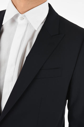 Virgin-wool MARTINI Single-breasted Suit with Peak Lapel