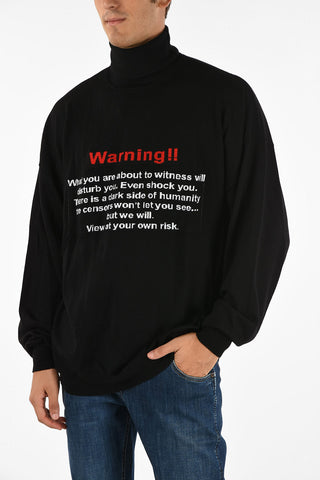turtle-neck sweater
