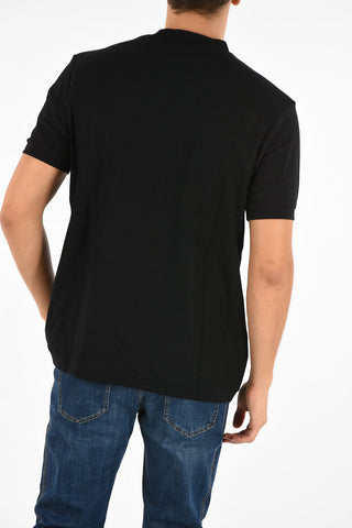 MILES KANE t-shirt collo alto piqué